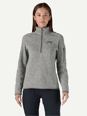 Patagonia Women's Better Sweater® 1/4-Zip Fleece- Birch White